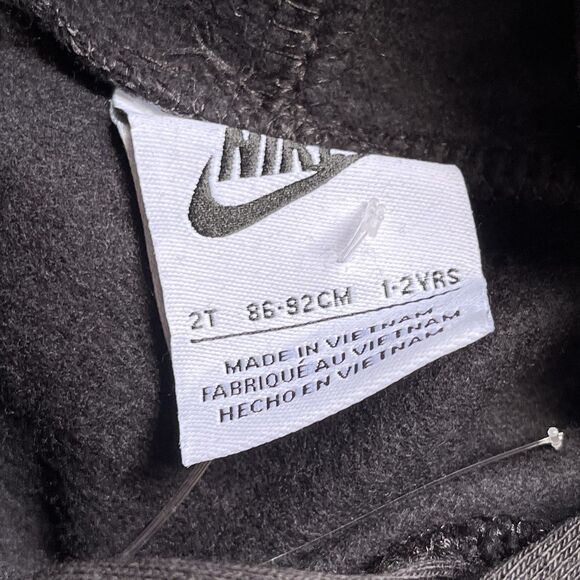 Nike Club Fleece Hoodie And Jogger 2Pc Set Toddler Size 2T 1-2YRS New With Tags - Picture 9 of 10